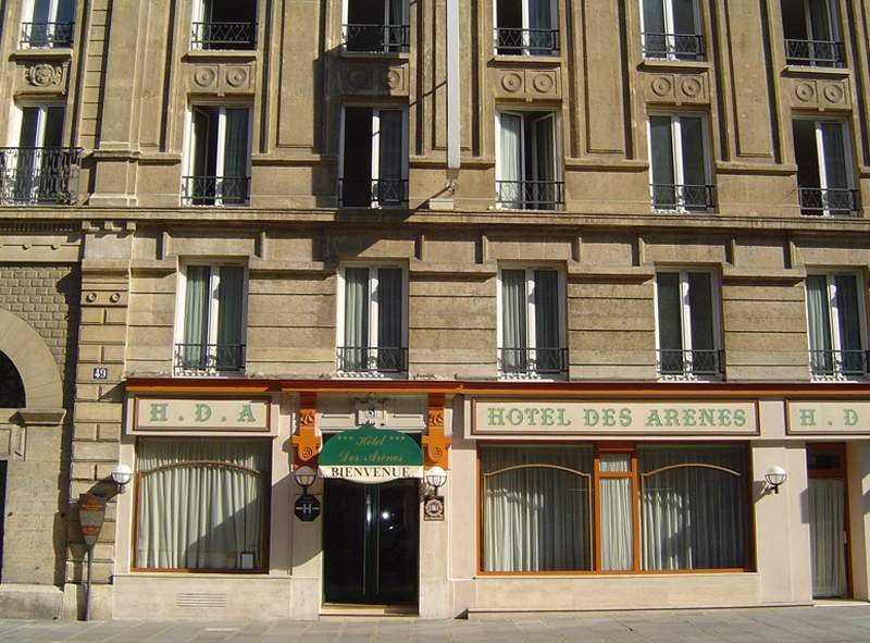 Hotel Des Arenes París Exterior foto